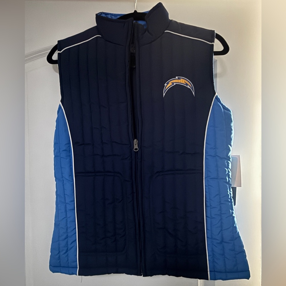NWT NFL Los Angeles Chargers women’s vest